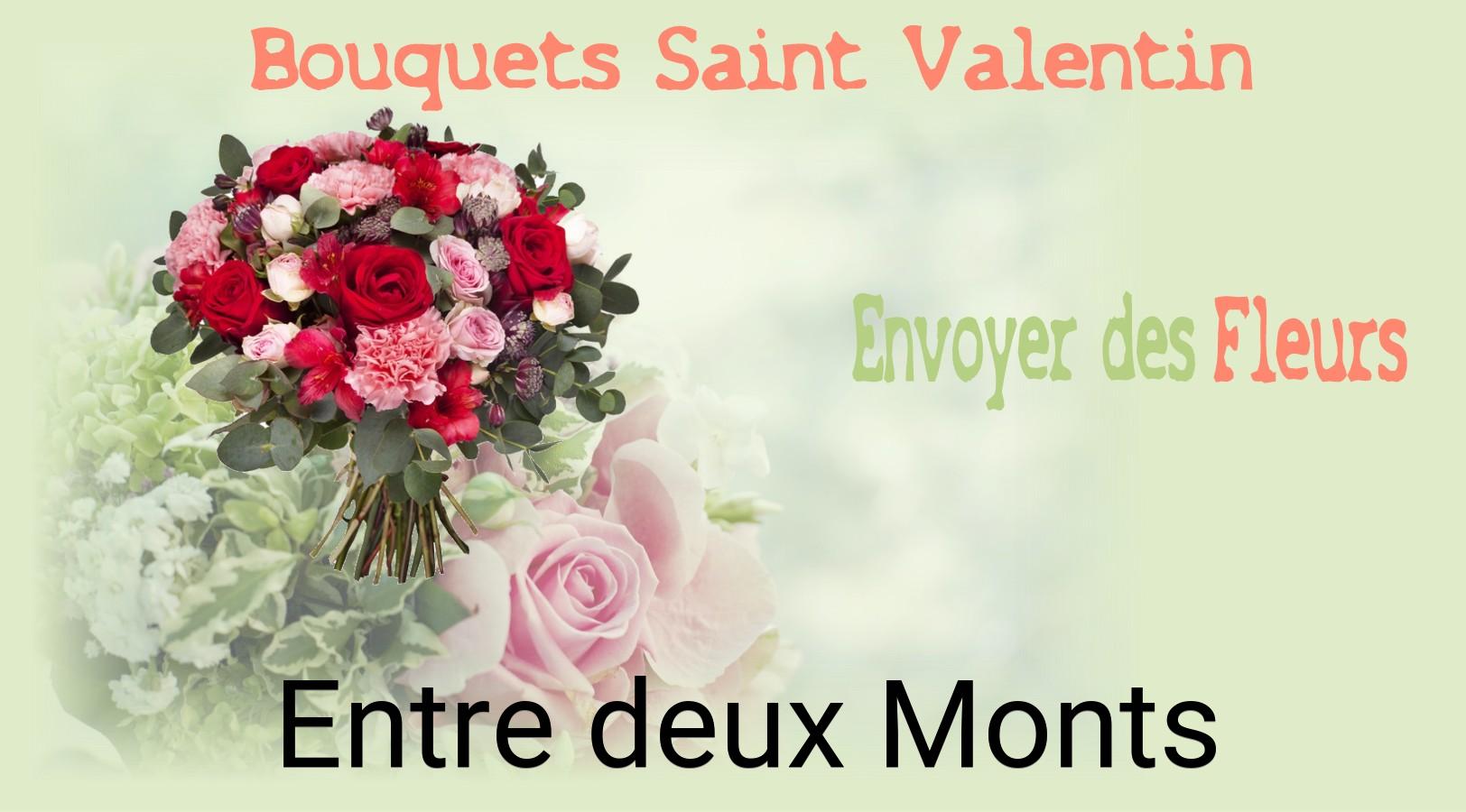 Roses de Saint-Valentin livrées à Entre-deux-Monts